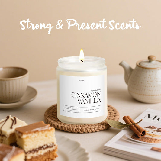 Natural Soy Aromatherapy Scented Candle
