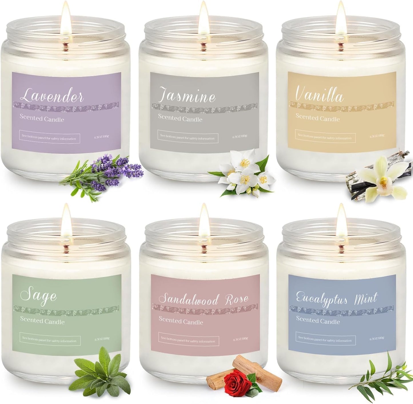 PELN Scented Candles Gift Set