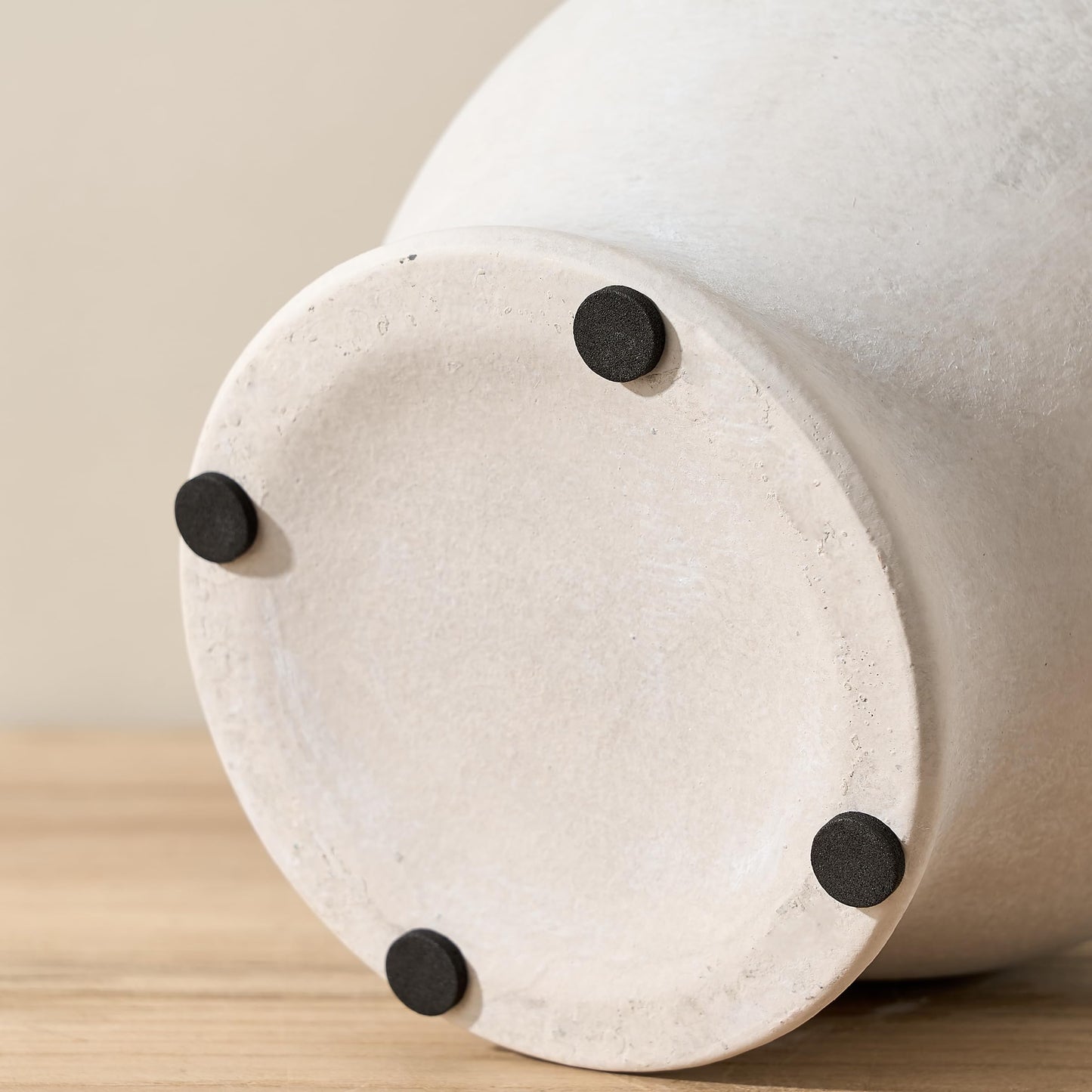 7.2" Rustic Terracotta Decorative Ceramic Vase