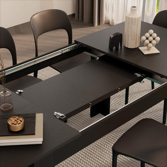 High Gloss Extendable Dining Table Made in Italy