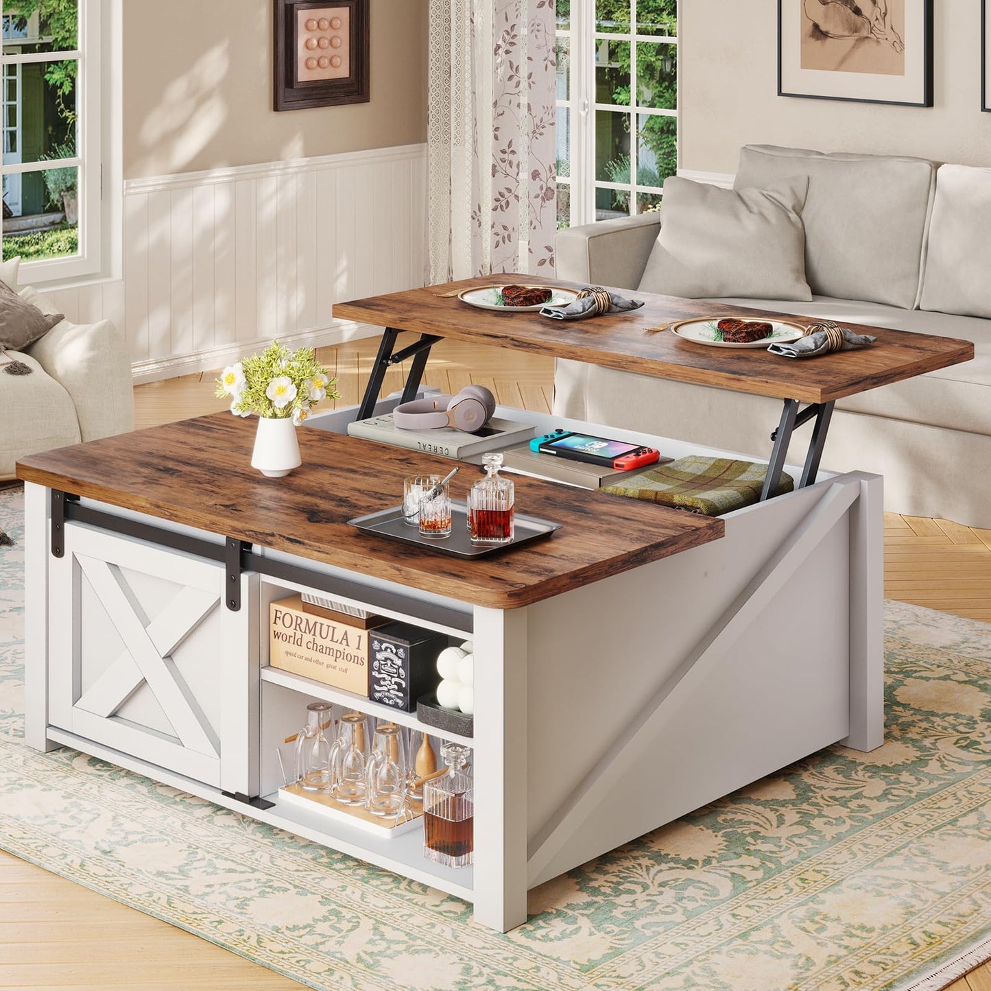 SEDETA Lift Top Coffee Table