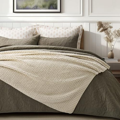 EVERGRACEHOME Chunky Chenille Throw Blankets