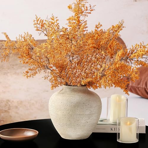 Rustic Farmhouse Ceramic Flower Vase Decor
