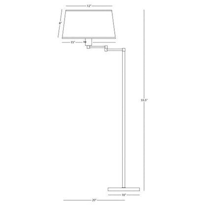 Robert Abbey Real Simple Floor Lamp 1835-par