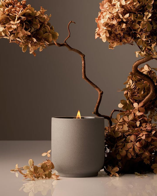 Luxury Soy Wax Candle with Ceramic Vessel