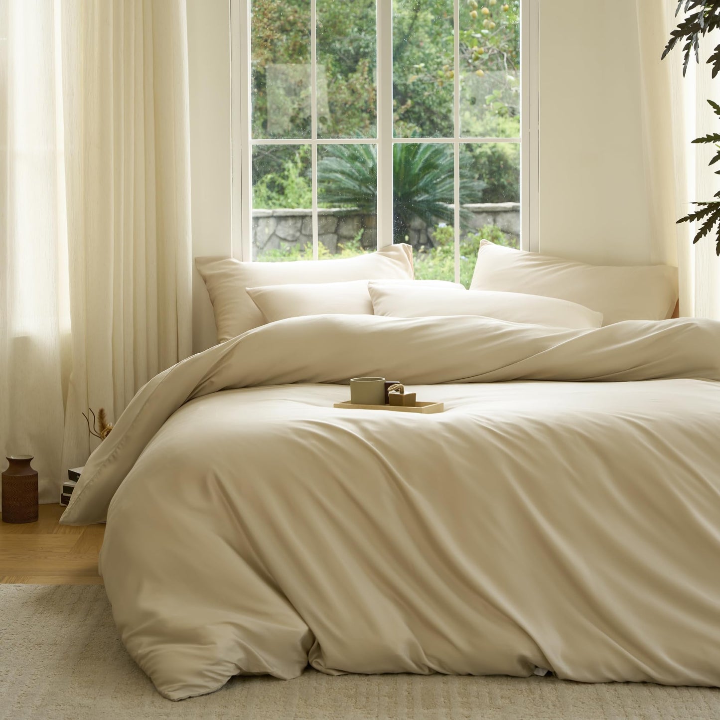 Cooling Bamboo Viscose Duvet Cover Set