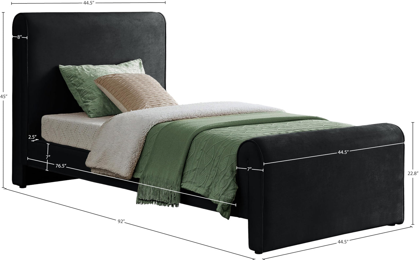 Meridian Furniture SloanBlack