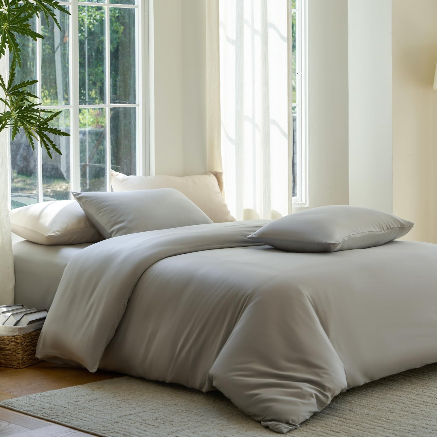 Cooling Bamboo Viscose Duvet Cover Set