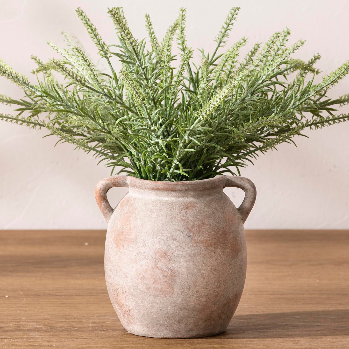 Large Rustic Ceramic Farmhouse Flower Vase