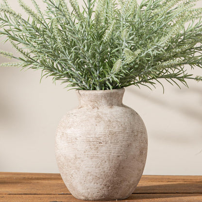 Rustic Farmhouse Ceramic Flower Vase Decor