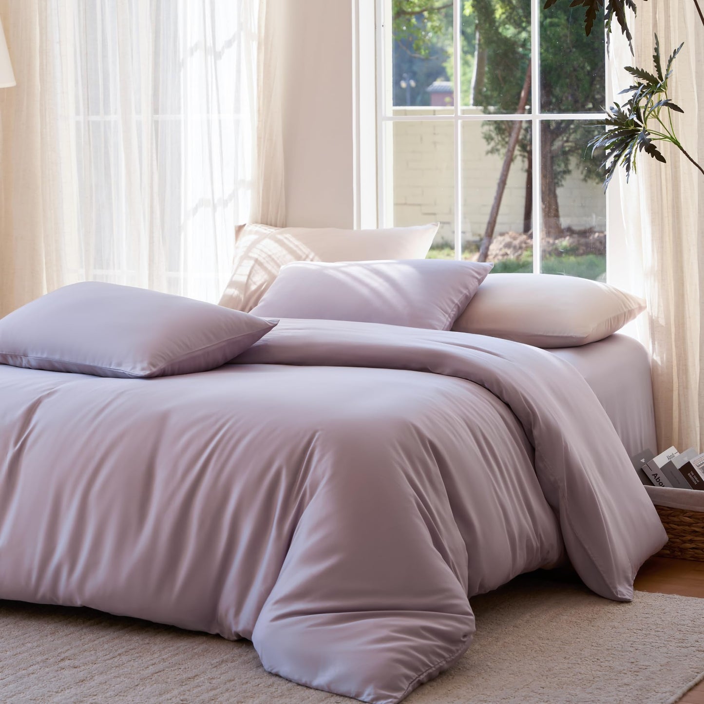 Cooling Bamboo Viscose Duvet Cover Set