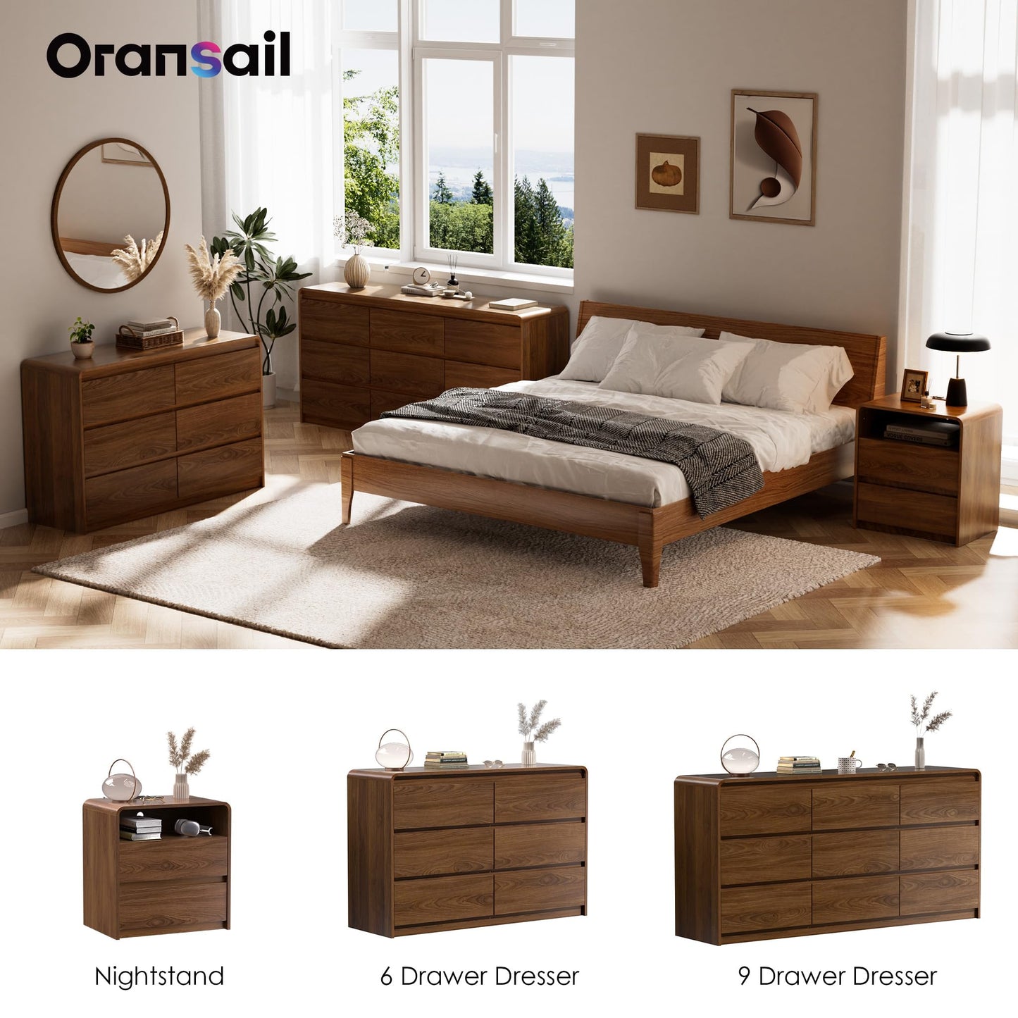 Oransail Modern Drawer Dresser