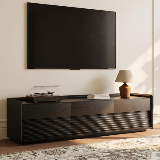 POVISON Fully-Assembled Mid Century Modern TV Stand