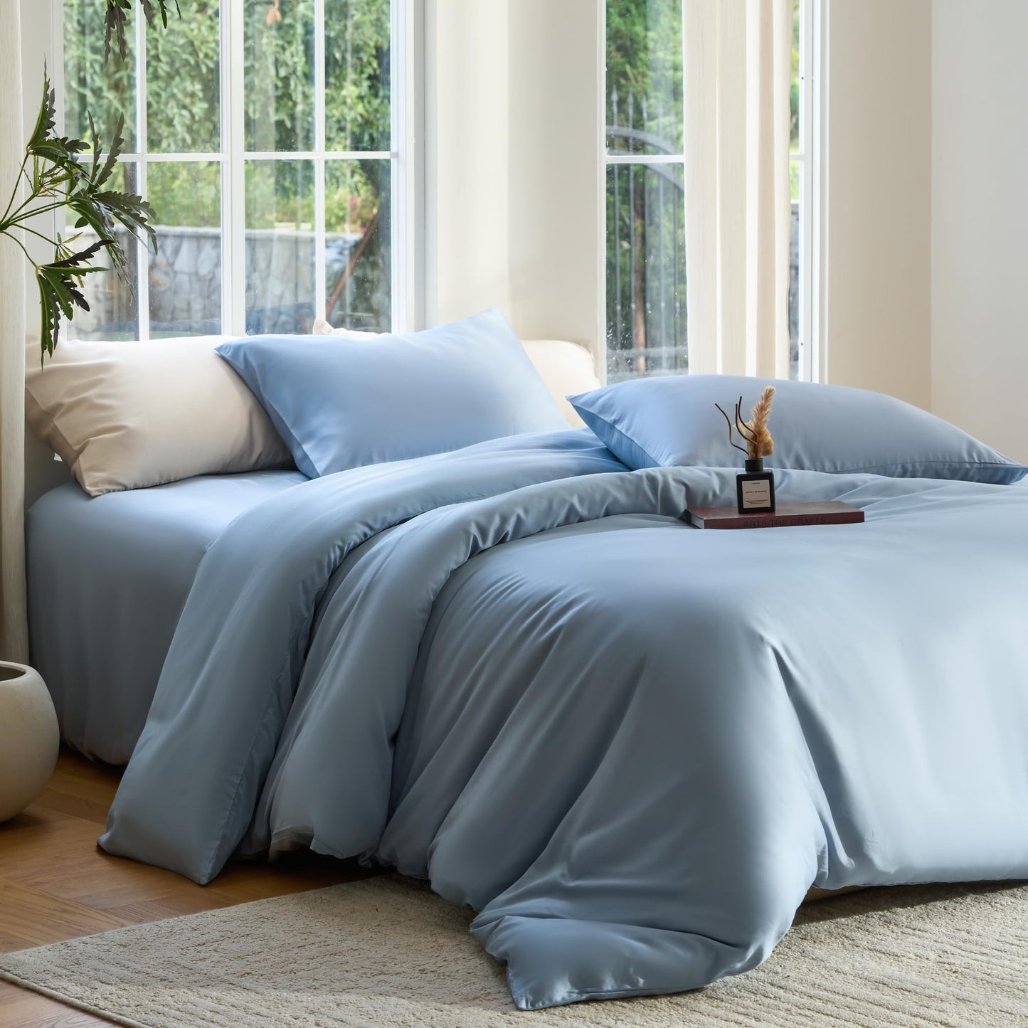 Cooling Bamboo Viscose Duvet Cover Set