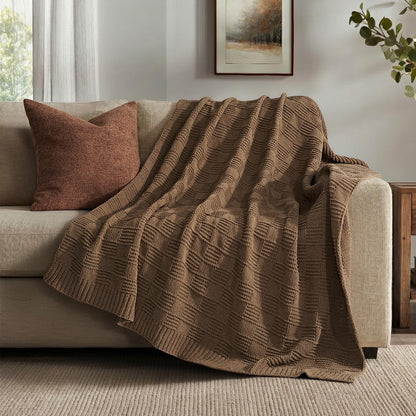EVERGRACEHOME Chunky Chenille Throw Blankets