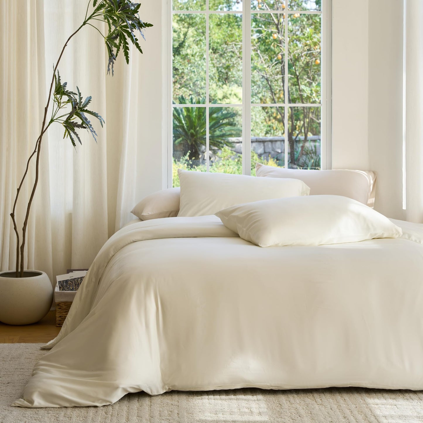 Cooling Bamboo Viscose Duvet Cover Set