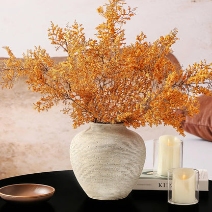Rustic Farmhouse Ceramic Flower Vase Decor